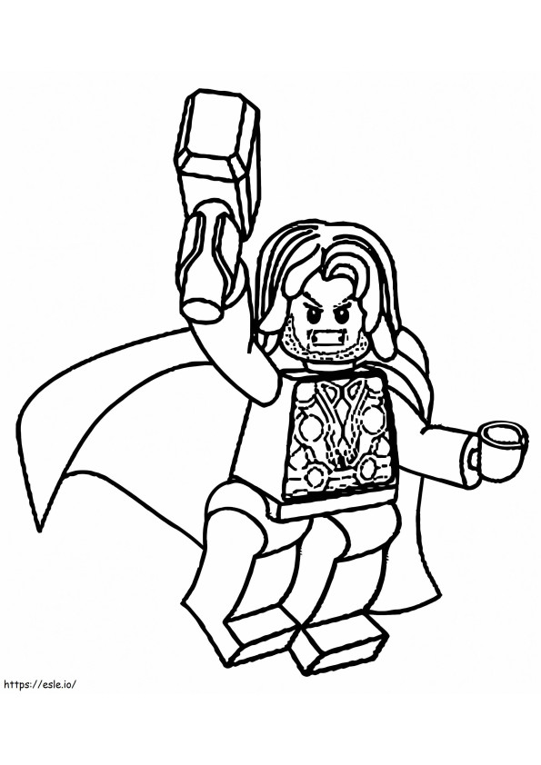 Lego superheroes coloring pages