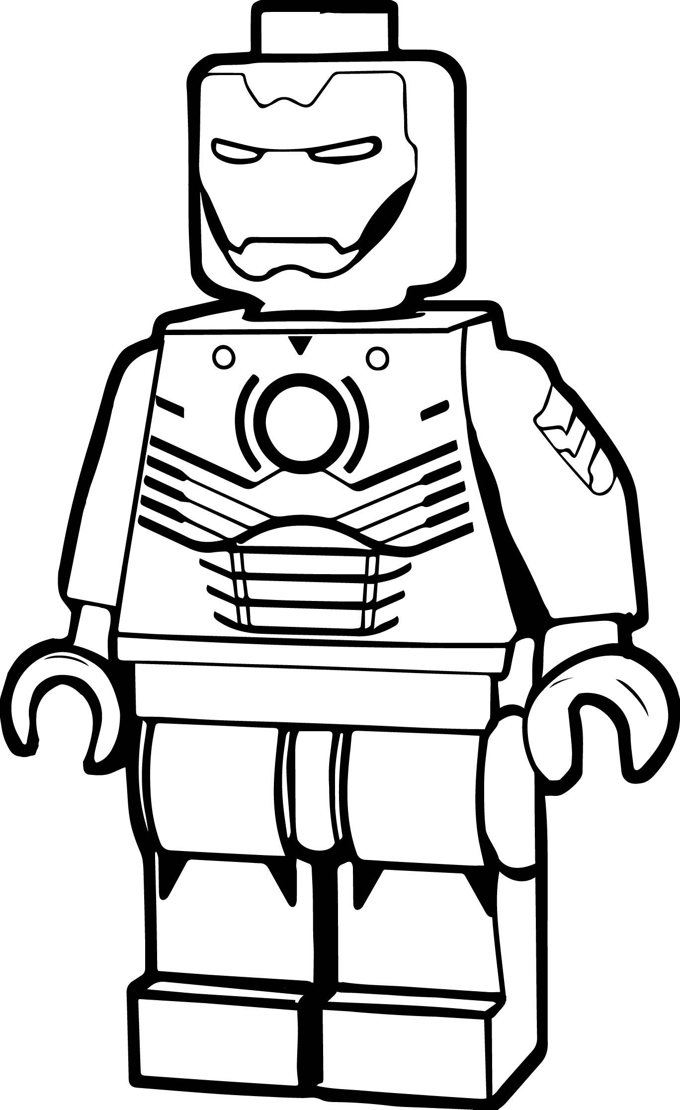 Lego iron man coloring page wecoloringpage lego coloring pages lego coloring lego iron man