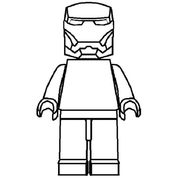 Lego iron man coloring page lego iron man lego figures lego man