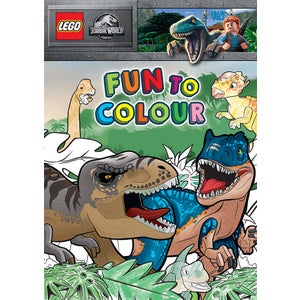 Lego jurassic world fun to lour by lego paper plus