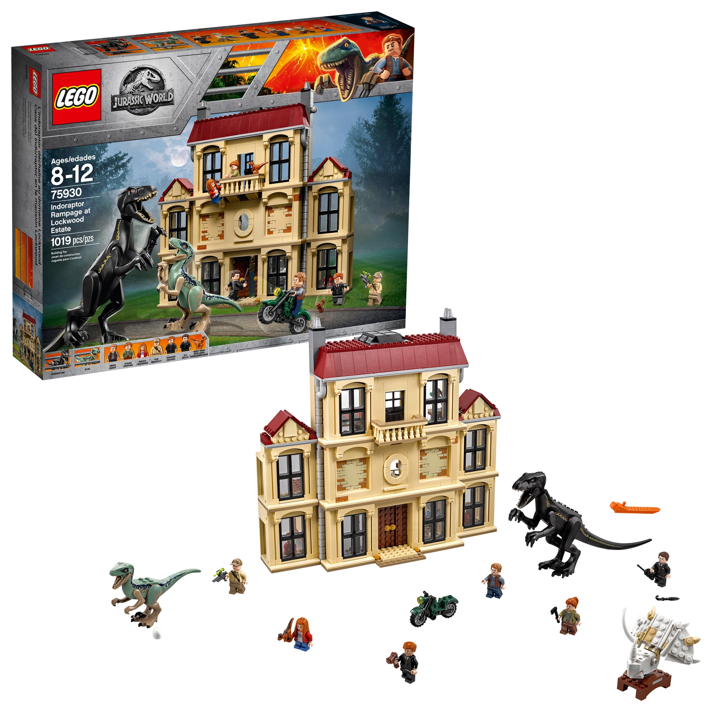 Lego jurassic world indoraptor rampage at lockwood nland