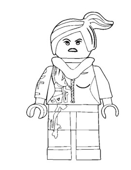 Lego minifigure coloring pages by viacustoms tpt