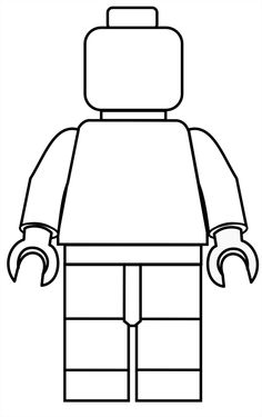 Lego figure printable