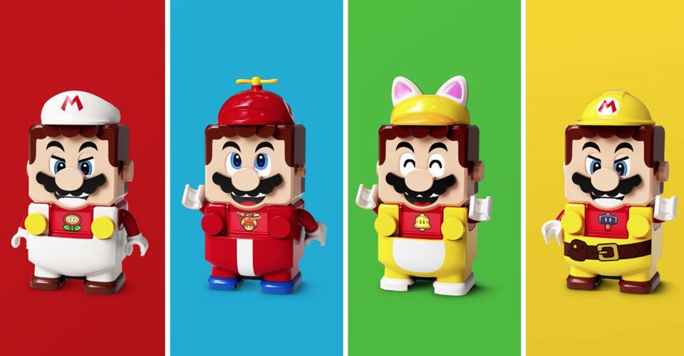 Lego mario adds costume power