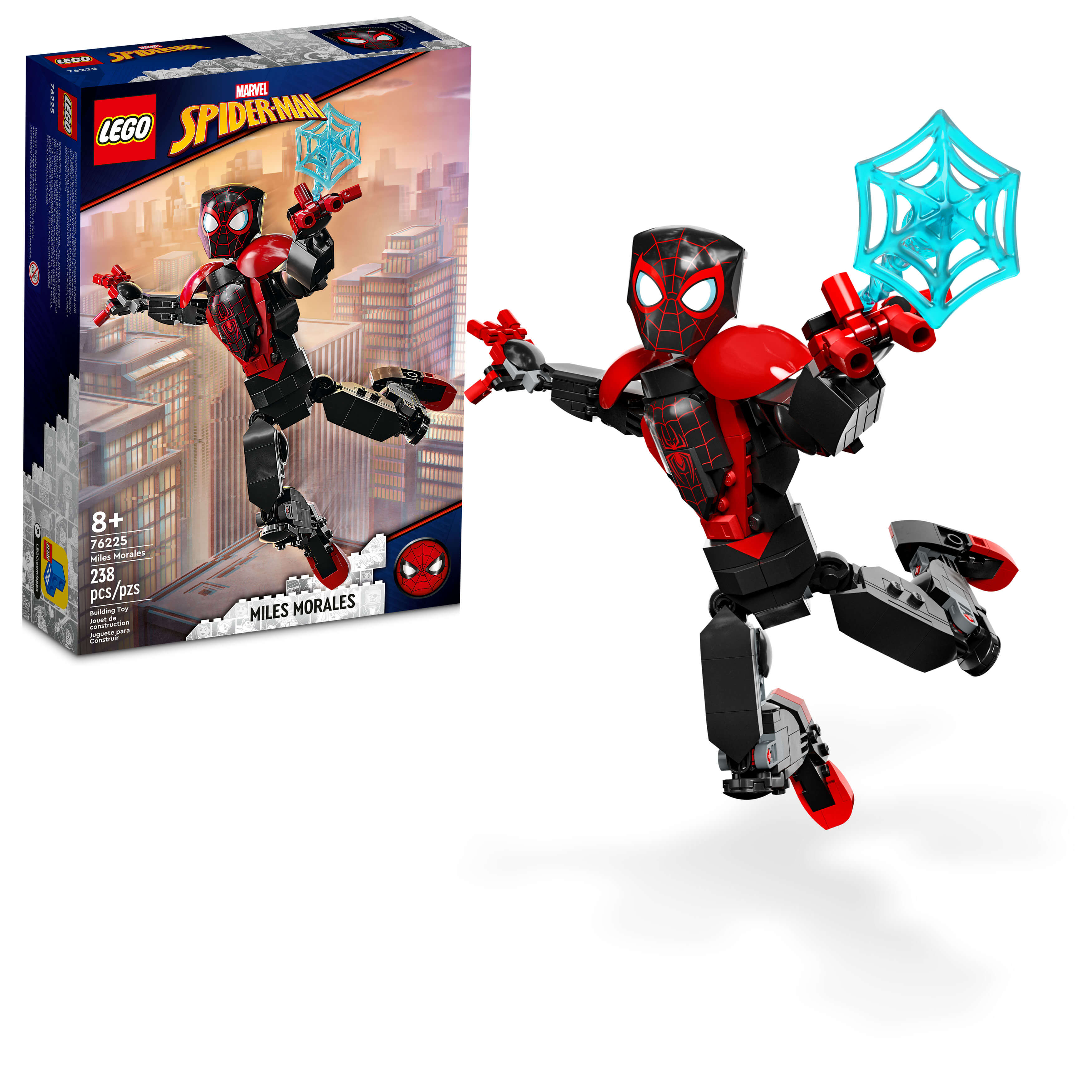 Buy lego marvel miles morales figure building kit pieces toysrus