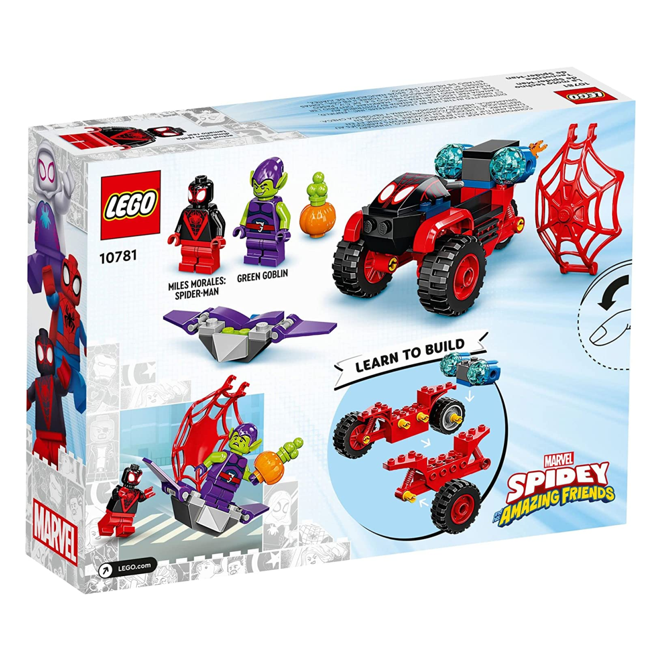 Lego marvel miles morales spider
