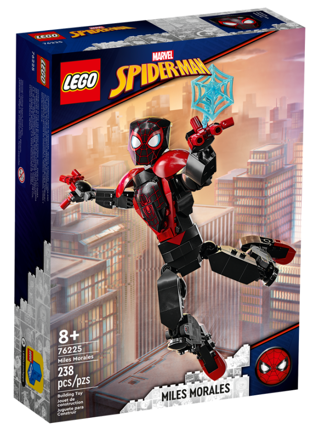 Lego marvel miles morales figure â brick shack