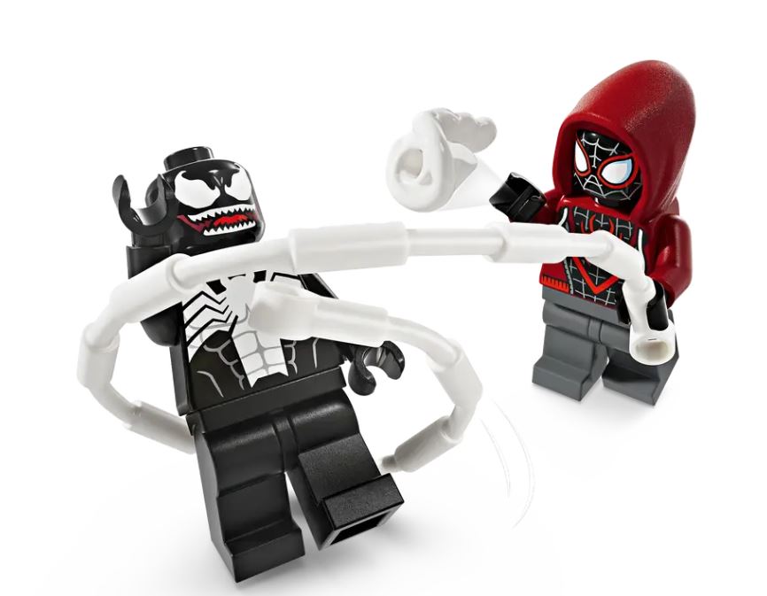 Lego venom mech armor vs miles morales â â new york resort