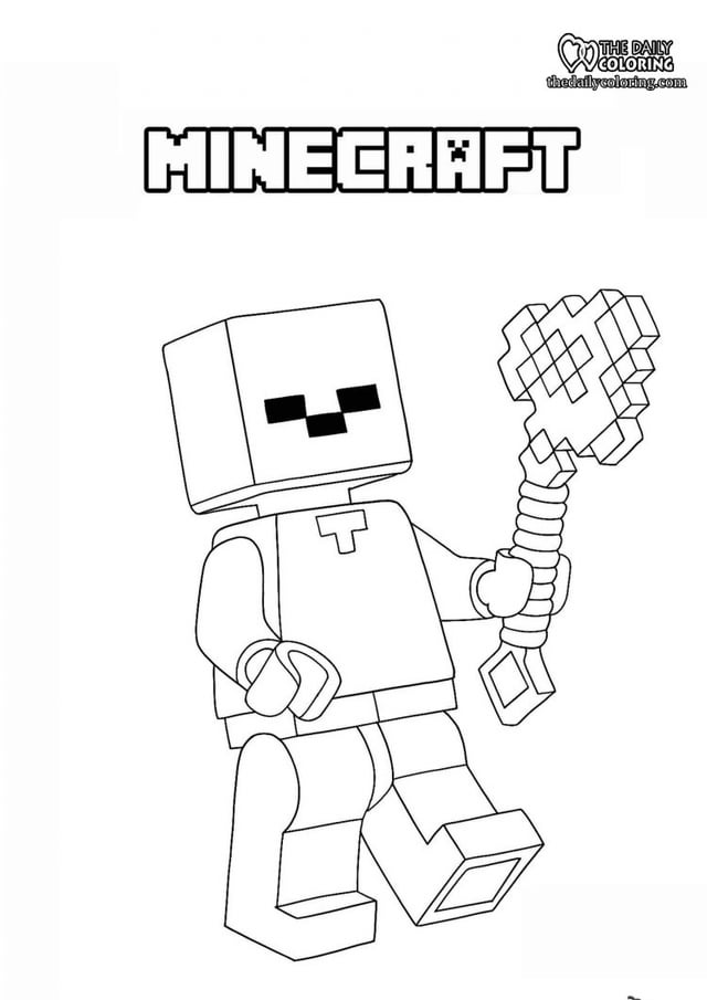 Free minecraft coloring pages for kids rfreecoloringpages