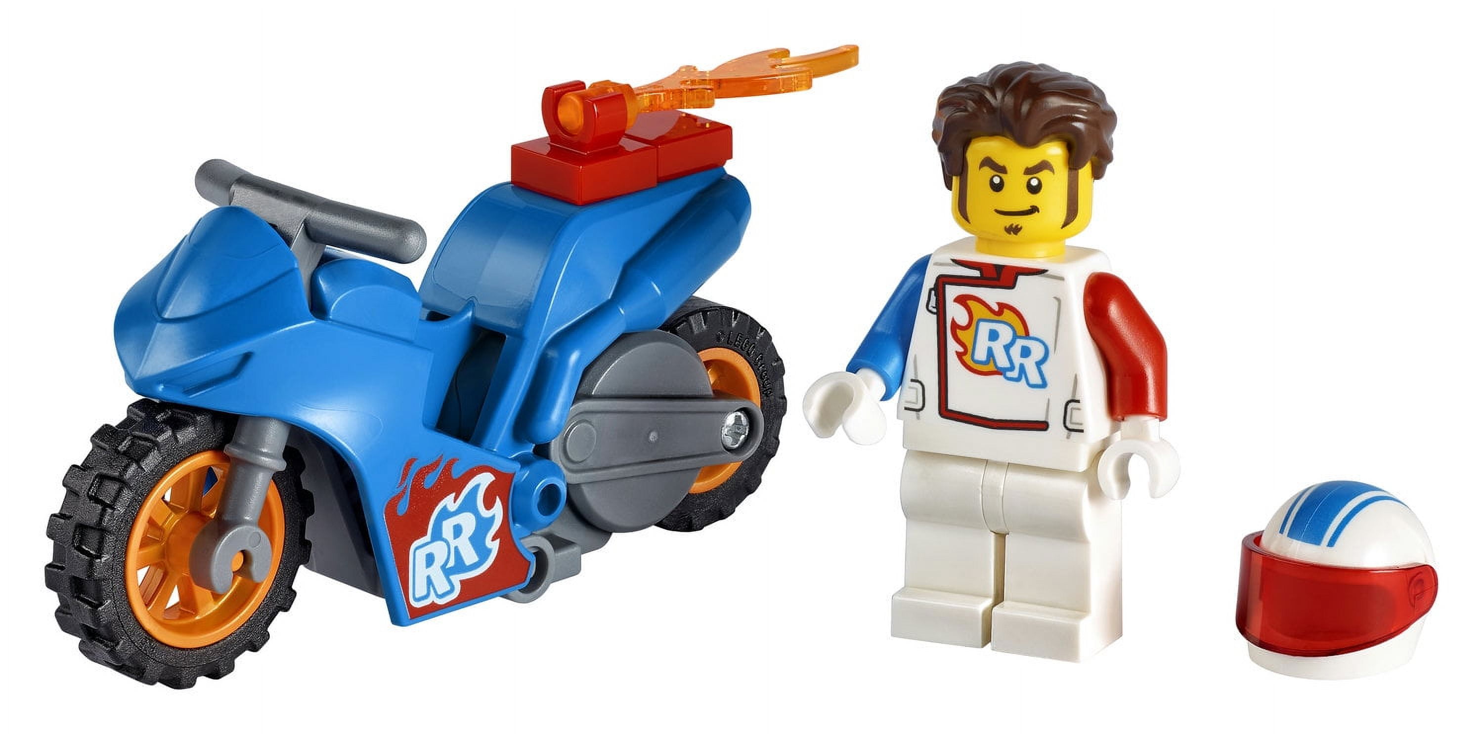 Lego city stuntz rocket stunt bike building set pieces