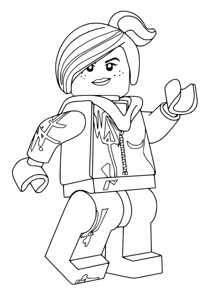 Lego movie coloring pages