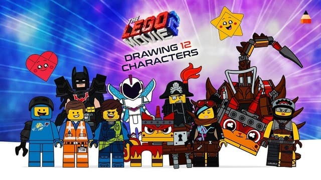 The lego movie drawing lego minifigures coloring pages