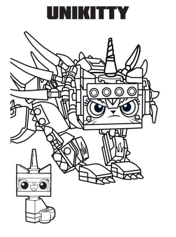 The lego movie coloring pages printable pdf