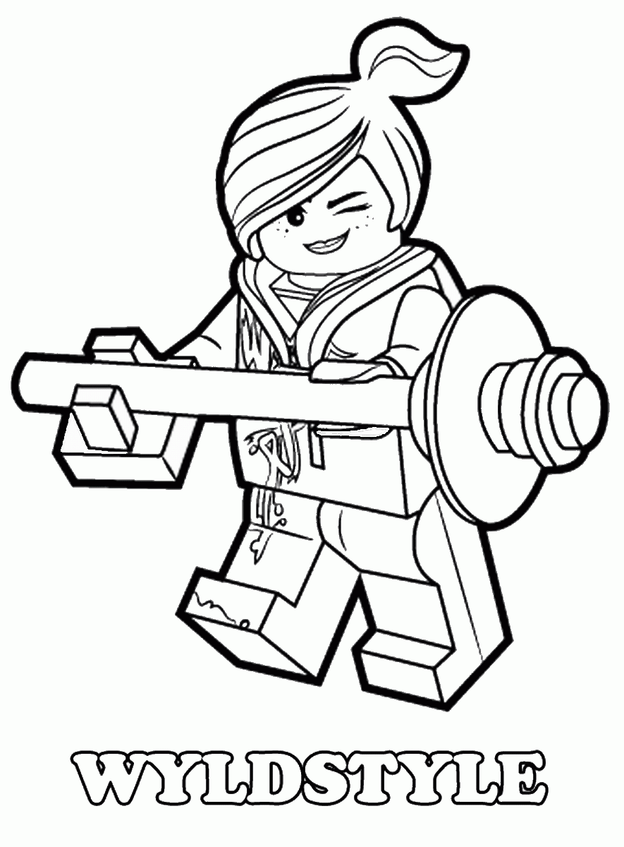 The lego movie coloring pages â birthday printable
