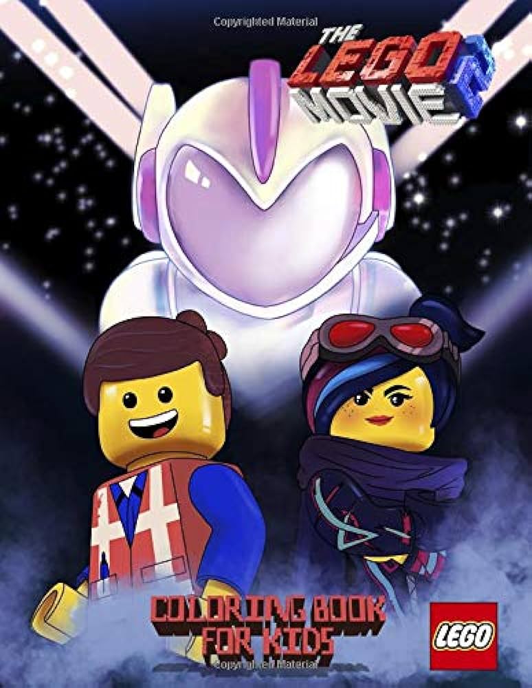 Lego movie coloring book great coloring pages for kids ages