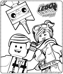 Lego movie coloring pages