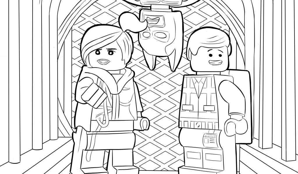 Lego movie coloring pages