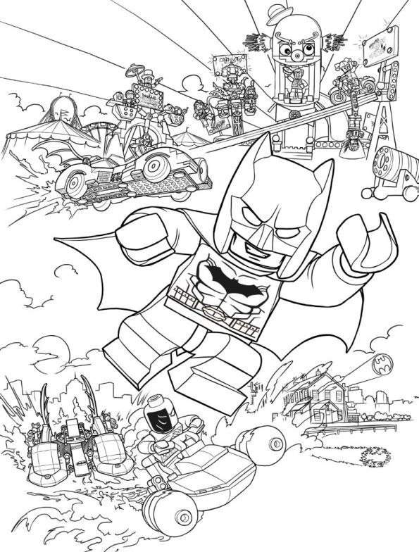 Coloring page lego batman movie batman action lego coloring pages coloring books superhero coloring pages