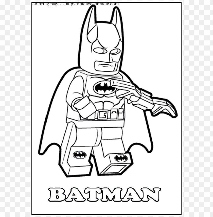 Lego batman coloring pages color png transparent with clear background id
