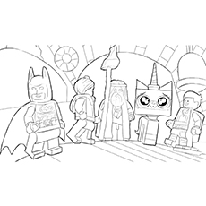 Wonderful lego movie coloring pages for toddlers