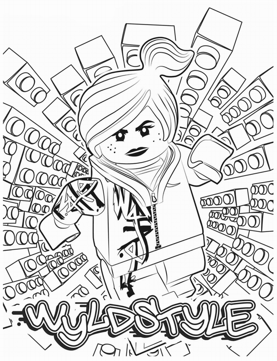 The lego movie coloring pages â birthday printable