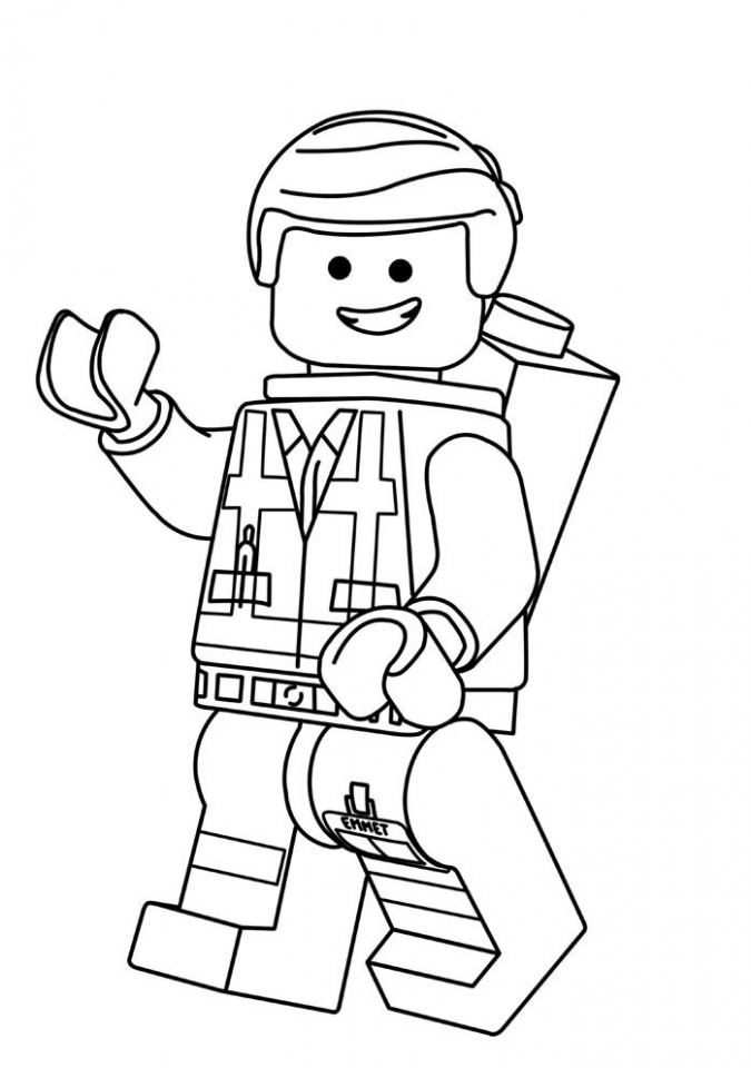 Get this free the lego movie coloring pages