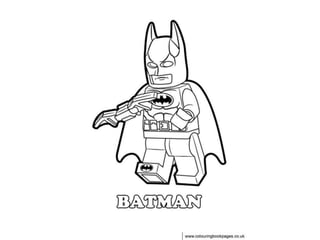 Lego movie colouring pages and kids colouring activities ppt
