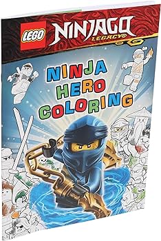 Lego ninjago ninja hero coloring coloring book ameet publishing books