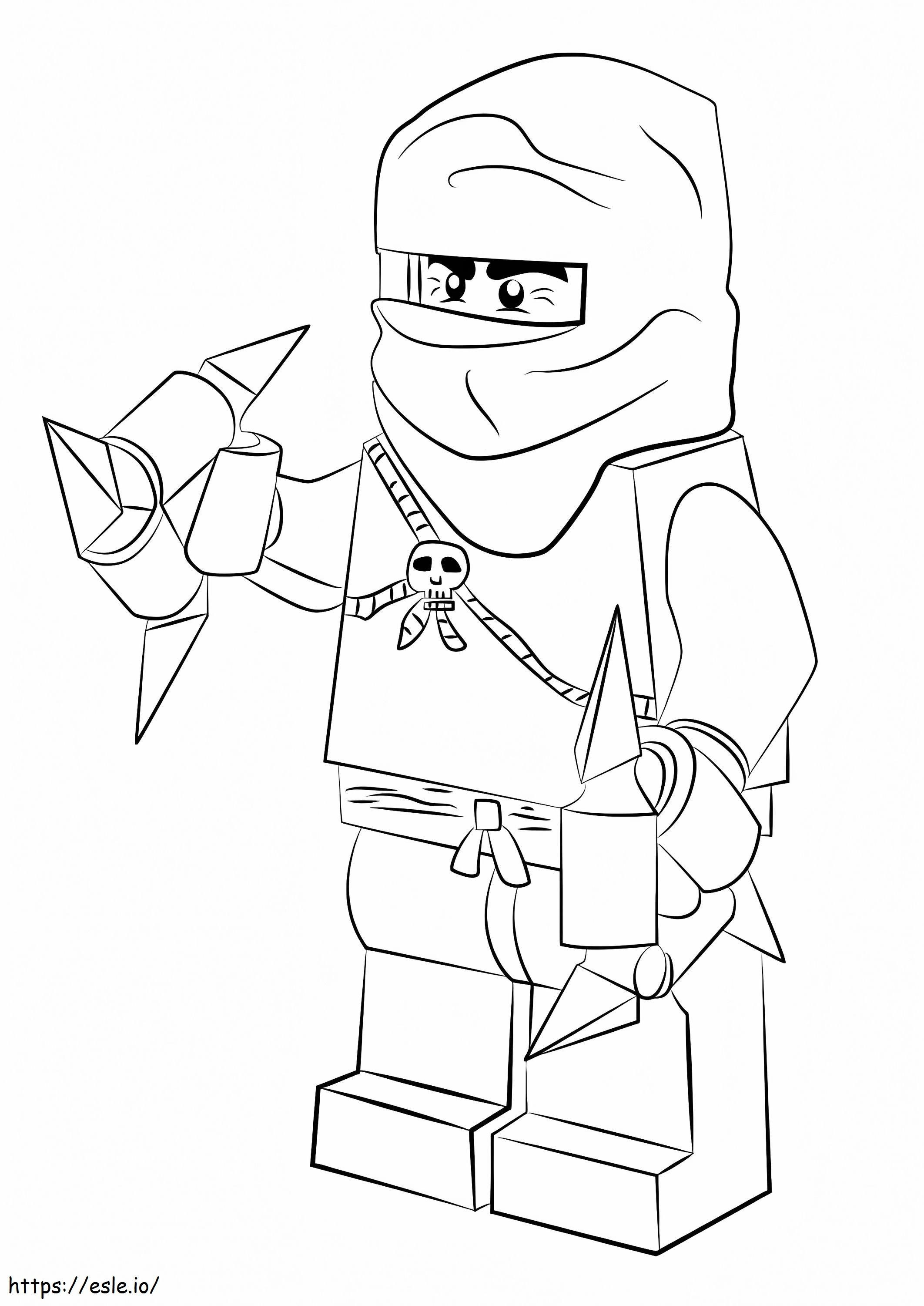 Lego ninjago phantom coloring page
