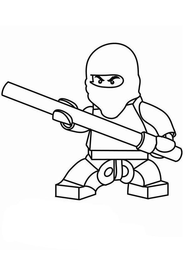Coloring pages ninjago coloring page