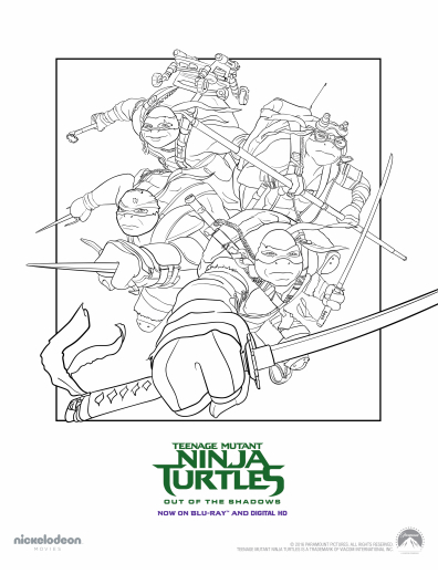 Teenage mutant ninja turtles printables make
