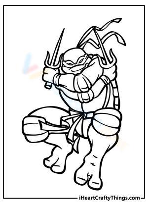 Free printable ninja turtles coloring pages for all ages