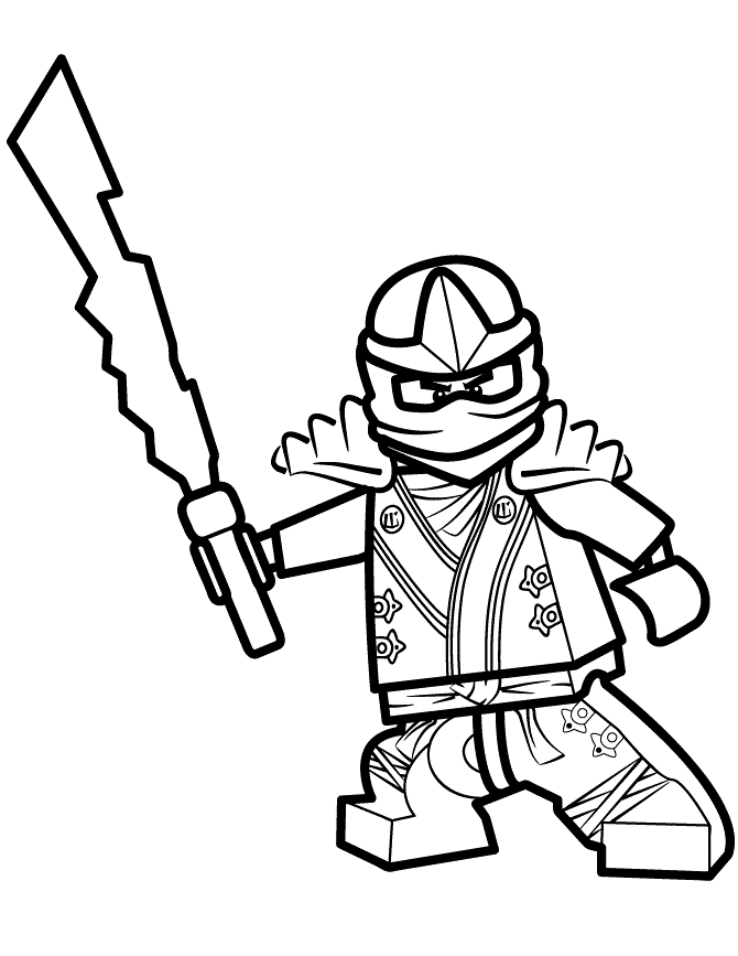 Ninjago coloring pages