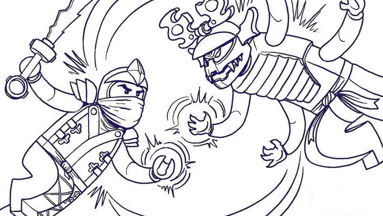 Ninjago coloring pages