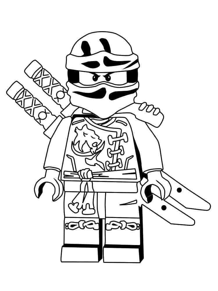 Lego ninjago coloring pages
