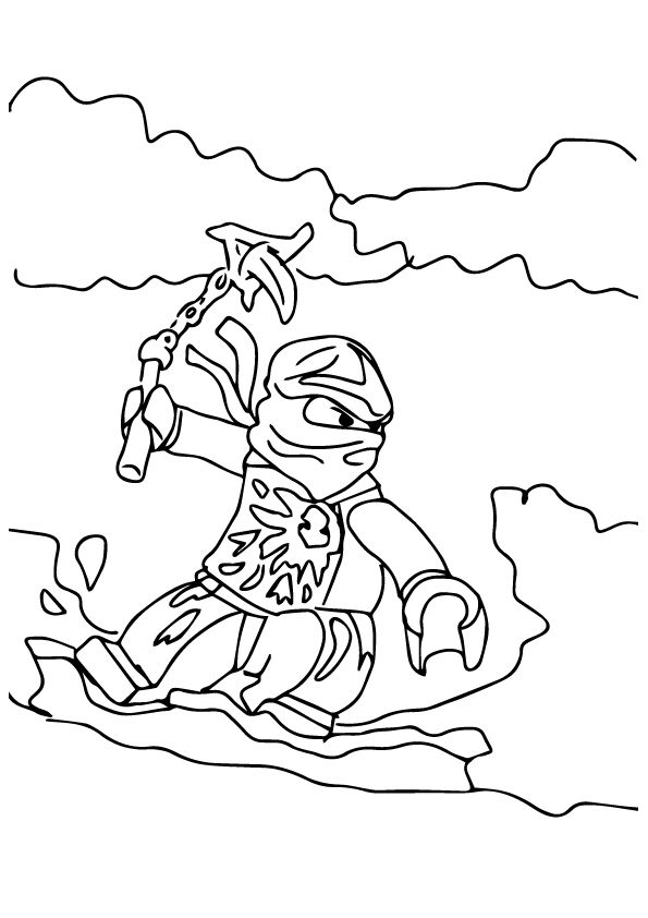 Free printable ninjago shurikens of ice coloring picture assignment sheets pictures for child