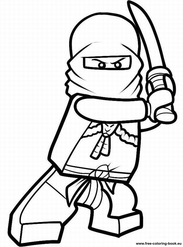 Coloring pages lego ninjago