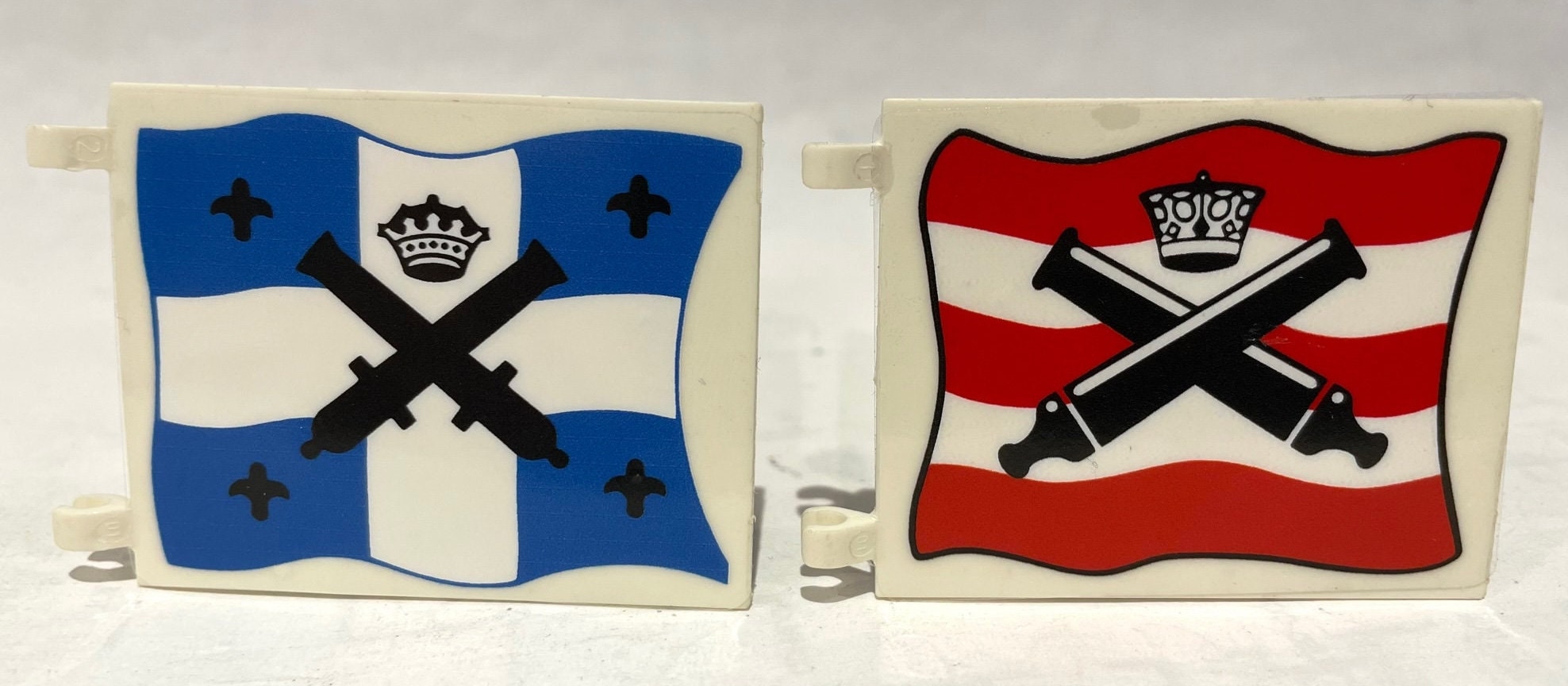 Lego x white flags jolly roger imperial soldiers crossed cannons over red stripes see options