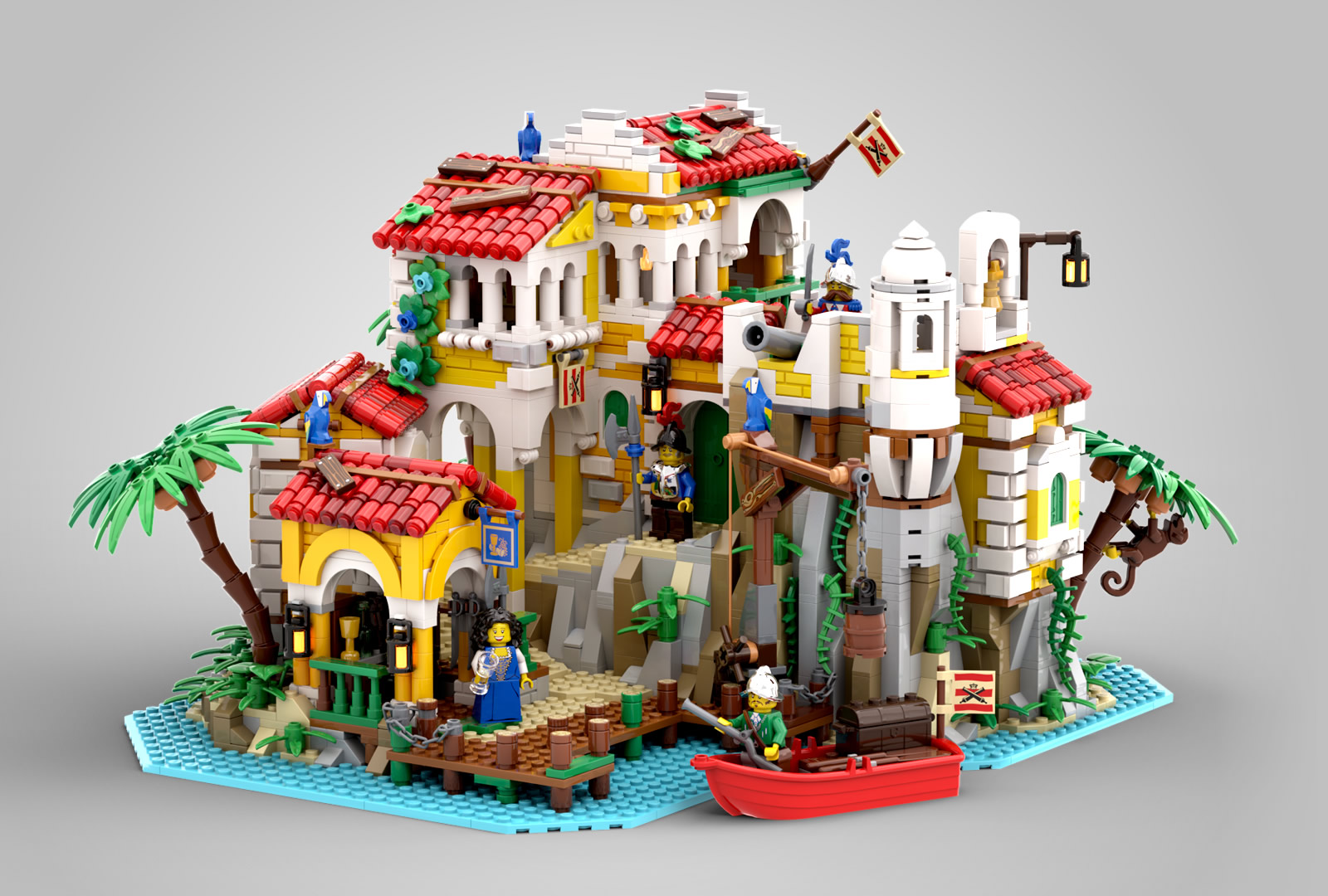 Armada portâ by brickhammer â lego ideas team review results â mocs â the ultimate lego pirate resource