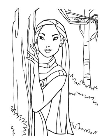 Pocahontas coloring page cartoon coloring pages princess coloring pages disney princess coloring pages