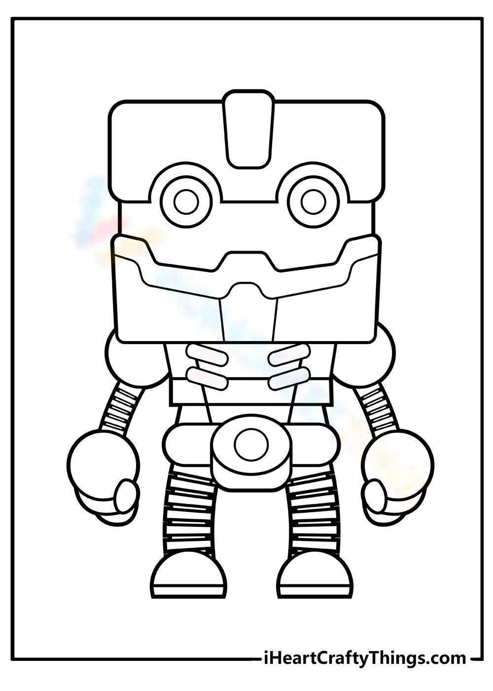 Lego robot worksheet