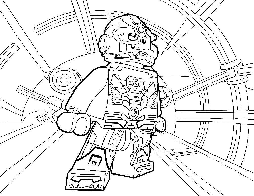 Online coloring pages coloring page lego robot lego download print coloring page