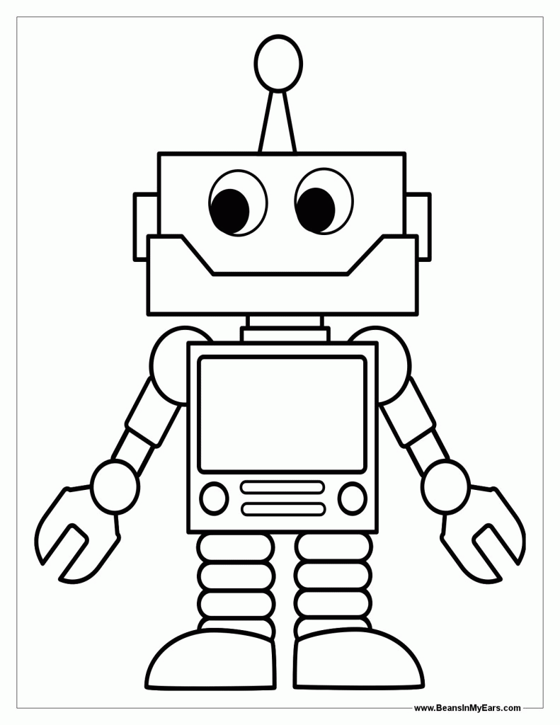Robot coloring