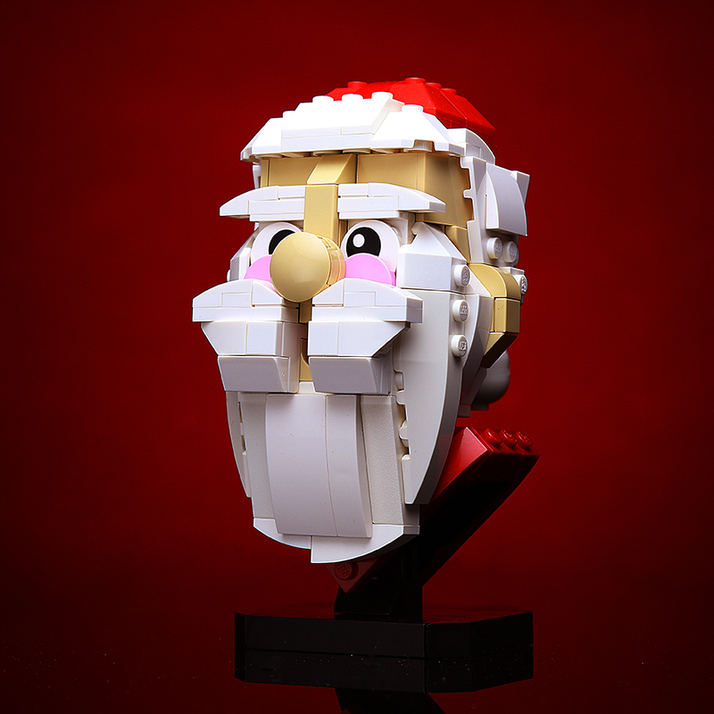 Instructions for custom lego santa claus bust â b customs