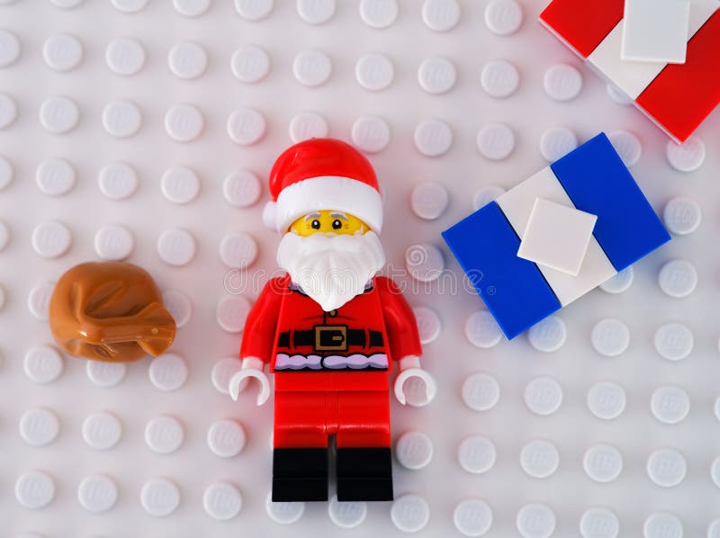 Lego santa stock photos