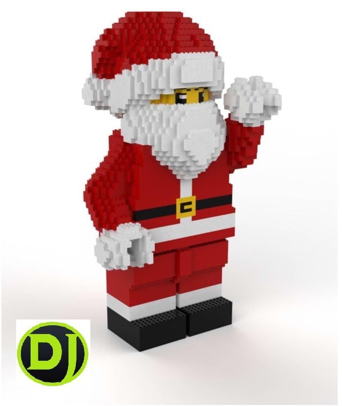 Lego moc santa claus by dj brick
