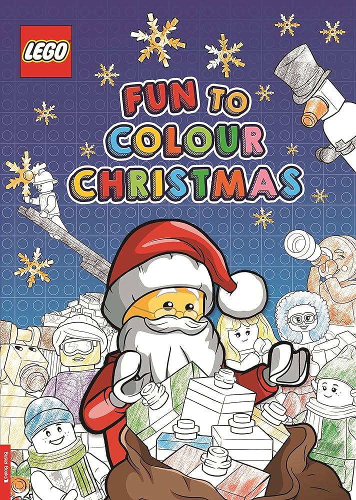 Lego books fun to lour christmas lego buster books books