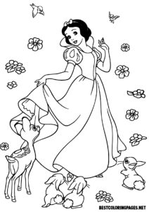 Princess coloring pages