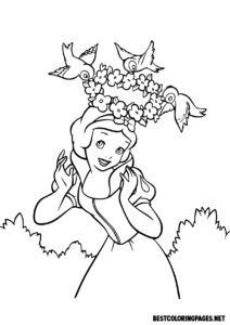 Princess coloring pages
