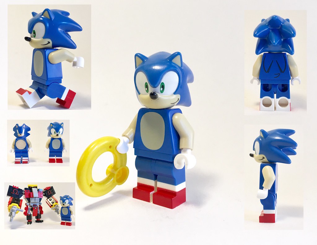 Lego dimensions sonic the hedgehog minifigure showcase